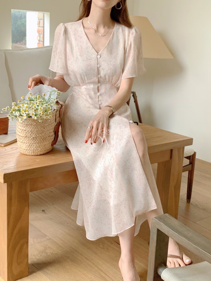 OVE韓國直郵女裝新品真品時尚熱賣休閑人氣推薦25春夏連衣裙OVE連衣裙