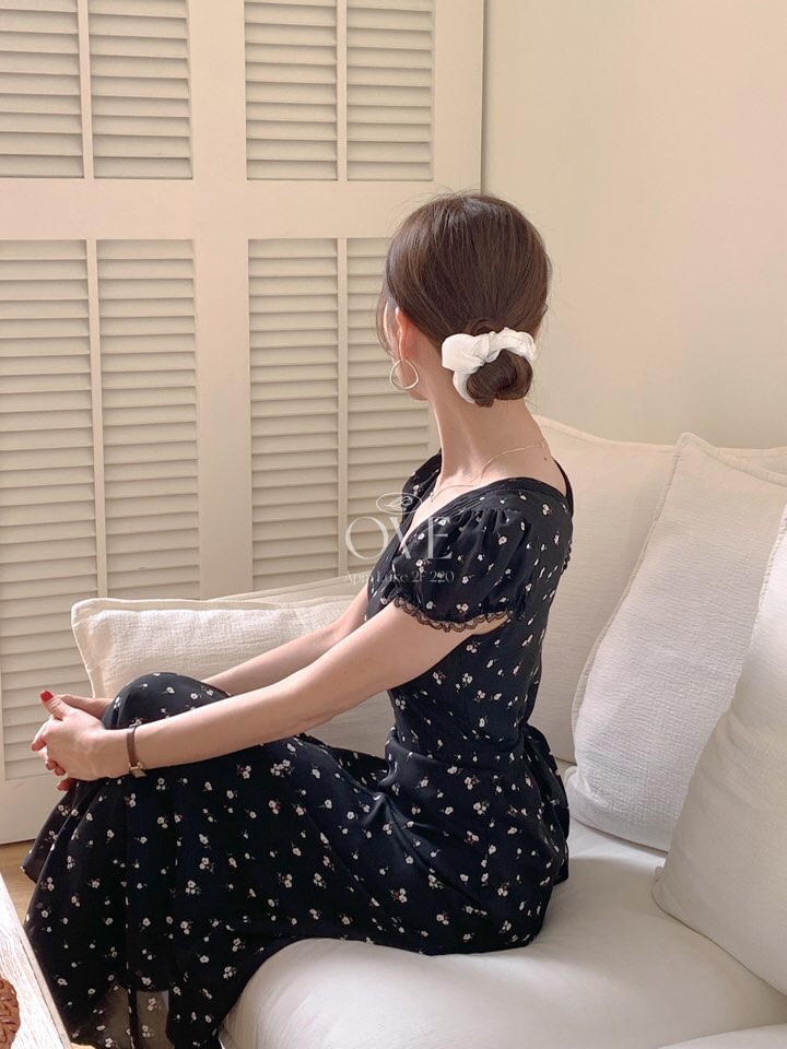 OVE韓國直郵女士新品職業熱賣休閑人氣時尚真品25春夏連衣裙OVE連衣裙
