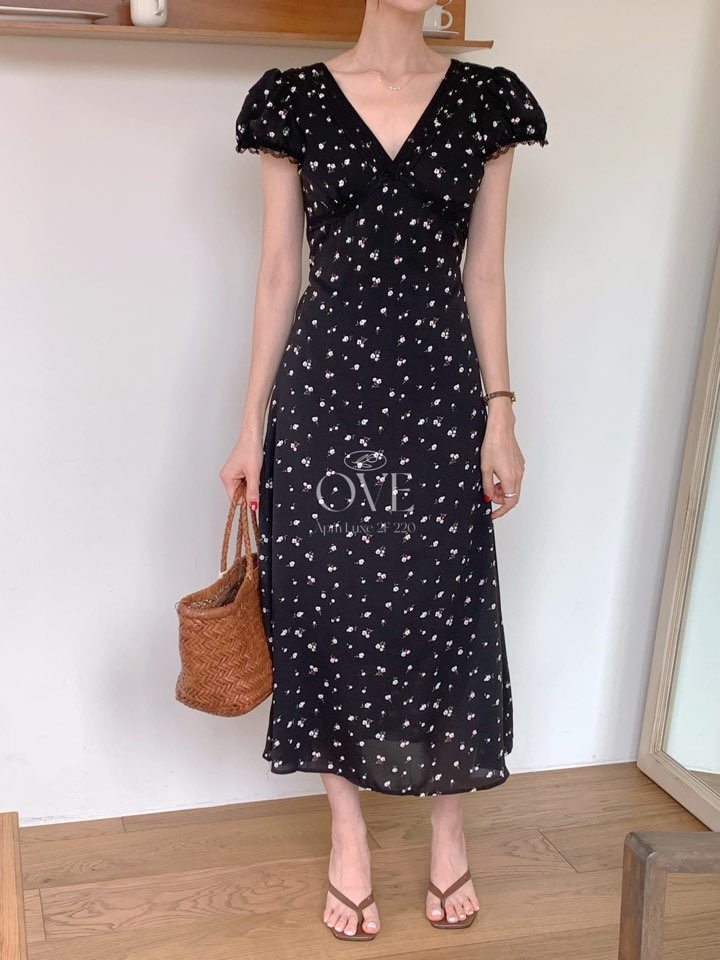 OVE韓國直郵女士新品職業熱賣休閑人氣時尚真品25春夏連衣裙OVE連衣裙