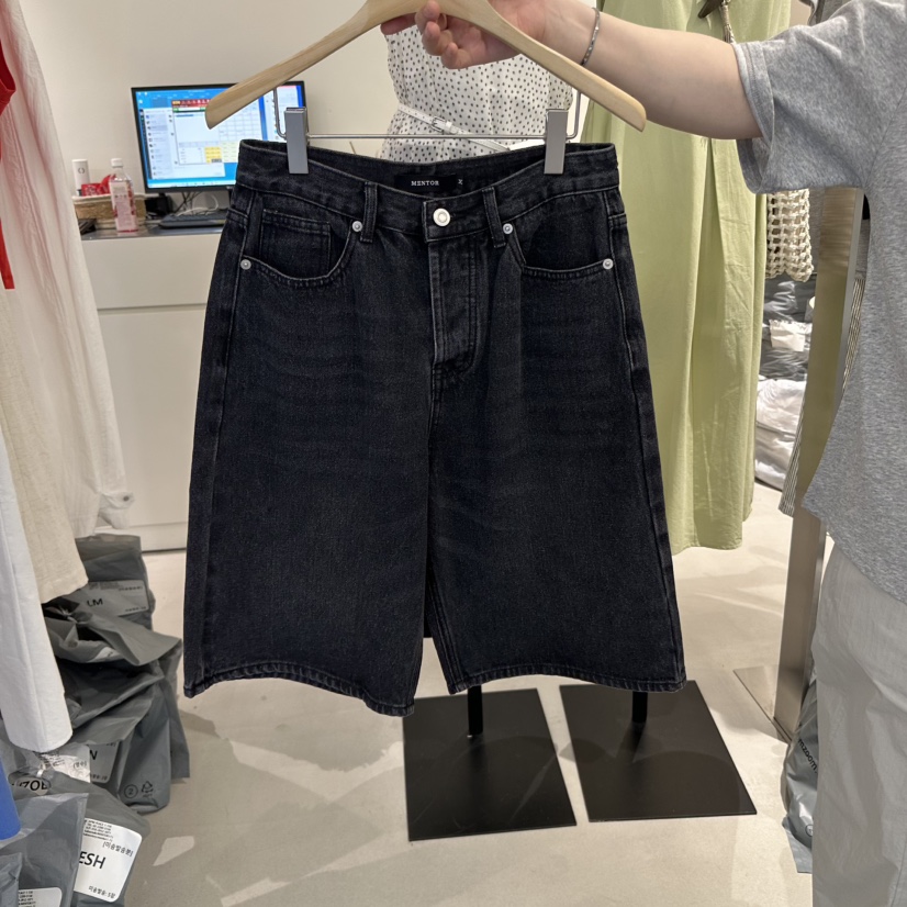 MENTOR東大門代購女裝新款25春夏真品職業熱賣推薦休閑短褲MENTOR短褲圖色2