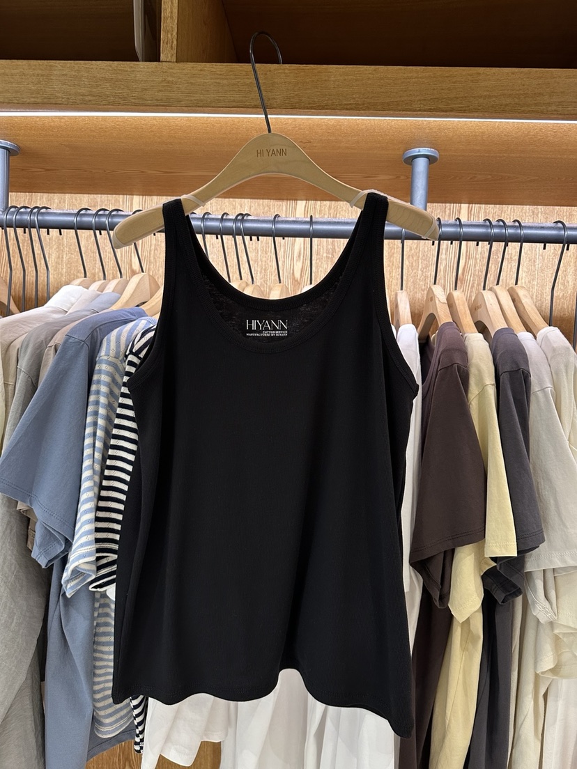 HI YANN東大門直郵女裝新品真品25春夏推薦職業熱賣吊帶背心HI YANN吊帶/背心圖色4