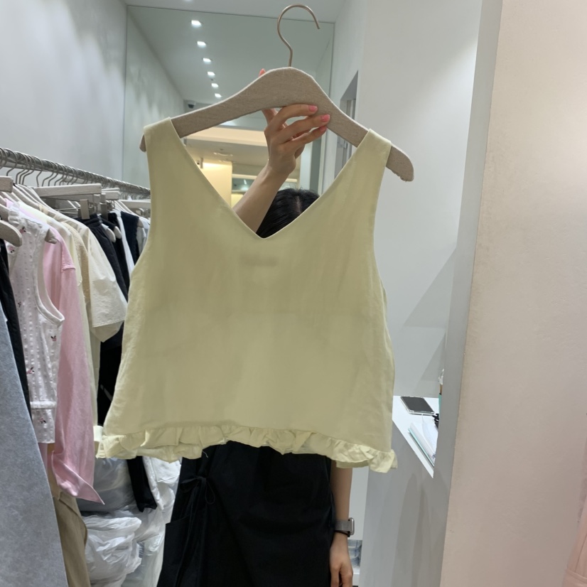 ASOME東大門代購女裝新款熱賣職業休閑時尚推薦25春夏吊帶背心A.SOME吊帶/背心