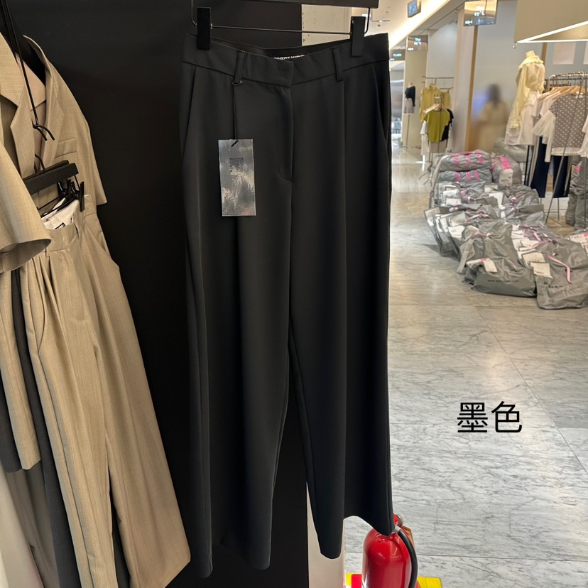 PROJECT WAVE-P東大門代購女士新款人氣休閑褲不含腰帶柔軟PROJECT WAVE休閑褲圖色3