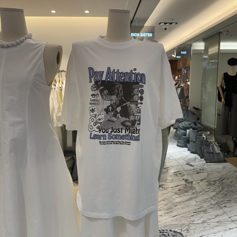 RICH SISTER東大門實拍女裝新款推薦職業真品人氣熱賣25春夏T恤RICH SISTERT恤圖色2