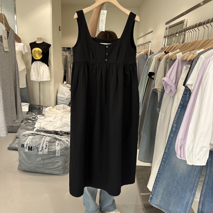 PLAMM韓國代購女裝新款25春夏職業熱賣真品時尚推薦休閑連衣裙PLAMM連衣裙圖色2