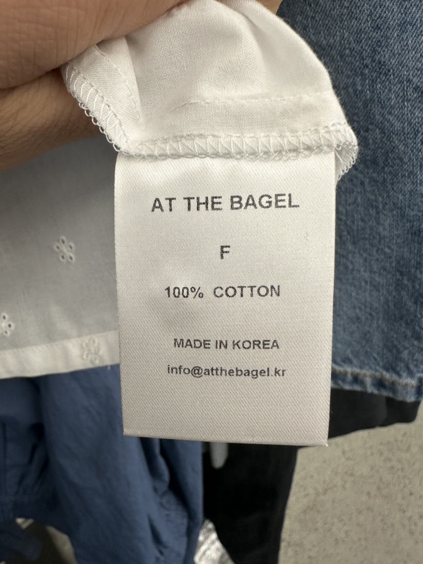 AT THE BAGEL東大門實拍女士新品人氣25春夏推薦時尚連衣裙AT THE BAGEL連衣裙