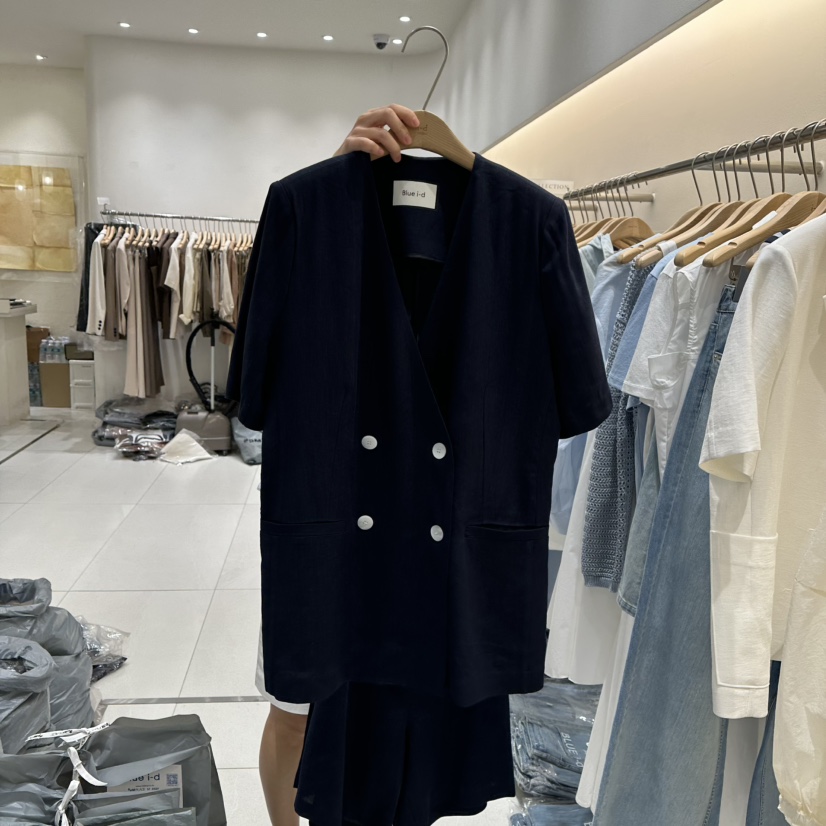 BLUEI-D東大門代購女裝新款職業人氣休閑推薦時尚25春夏夾克Blue i-d夾克圖色3