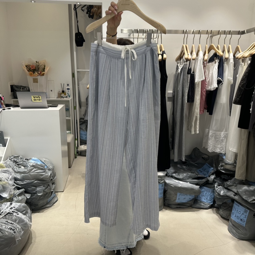 RICH SISTER東大門直郵女士新品休閑25春夏推薦休閑褲棉質RICH SISTER休閑褲圖色1