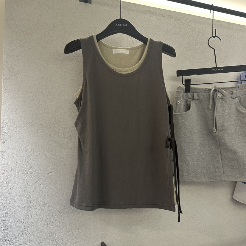 OVER NEAP韓國代購女裝新品熱賣真品25春夏時尚套裝兩件套OVER NEAR套裝圖色3