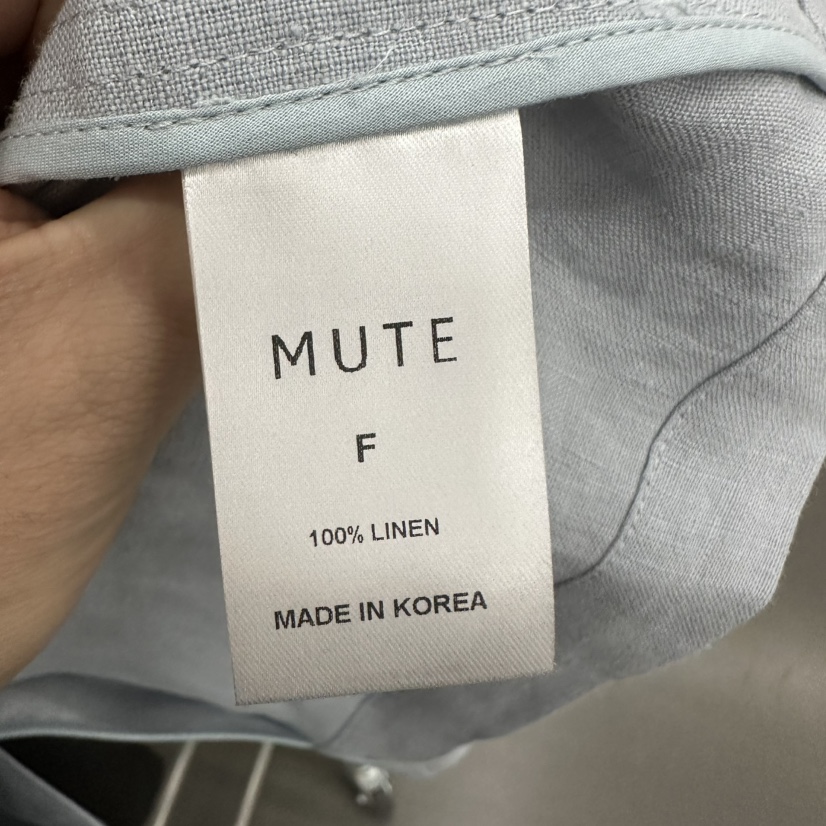 MUTE-P韓國直郵女裝新品推薦時尚職業25春夏人氣休閑真品夾克MUTE夾克