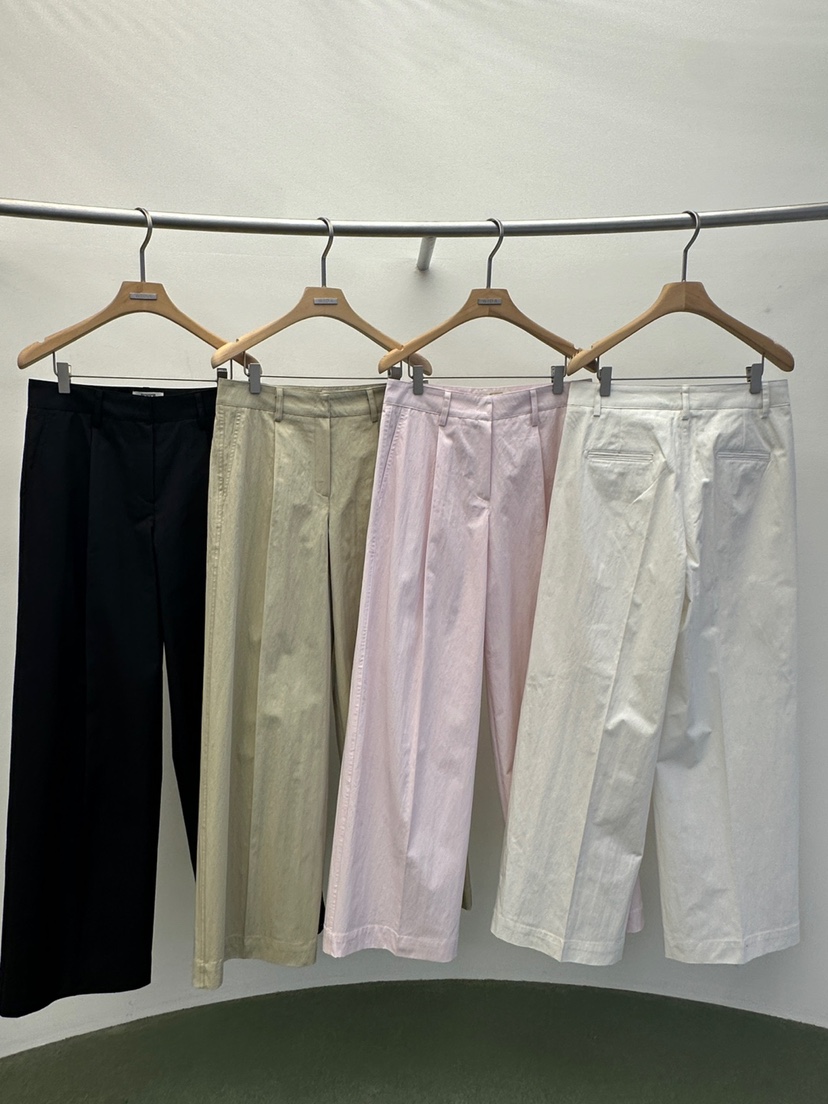 WIDA-P東大門直郵女士新品熱賣人氣推薦25春夏休閑職業休閑褲WIDA/RENEJ休閑褲