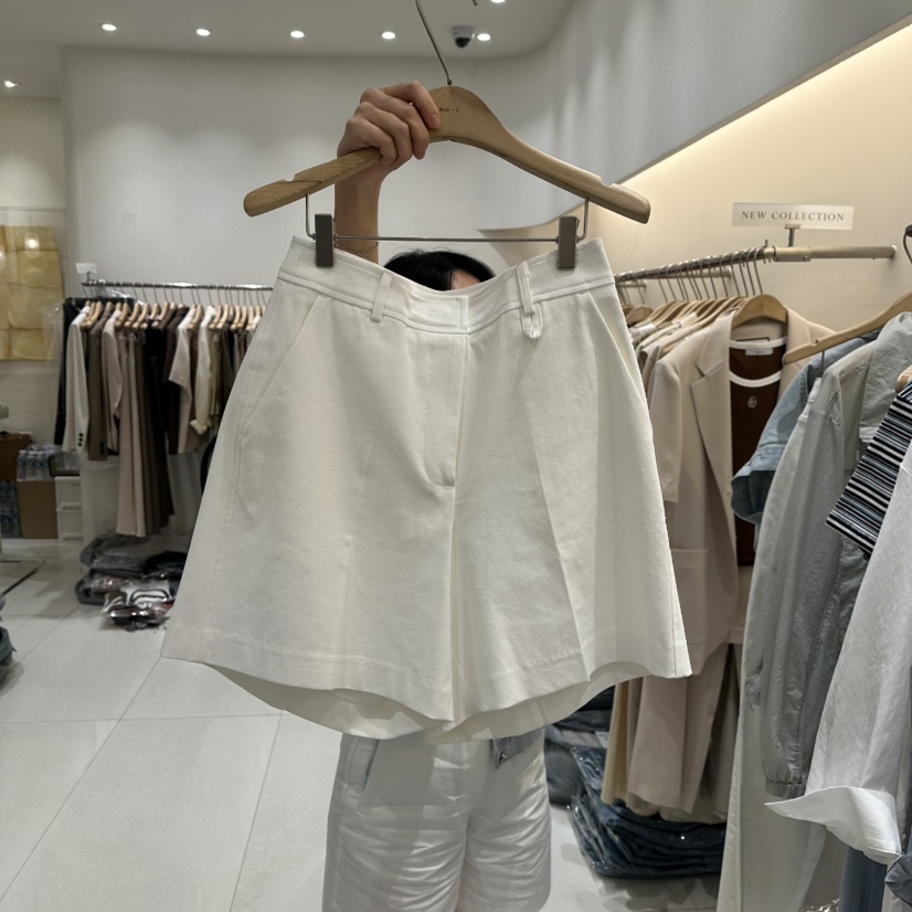 BLUEI-D東大門實拍女士新品推薦職業真品25春夏人氣休閑短褲Blue i-d短褲
