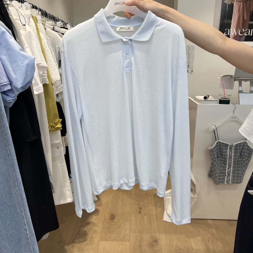 RUMIRU/AWEAR東大門代購女裝新款熱賣職業推薦時尚長袖T恤awear/RUMIRU長袖T恤圖色1