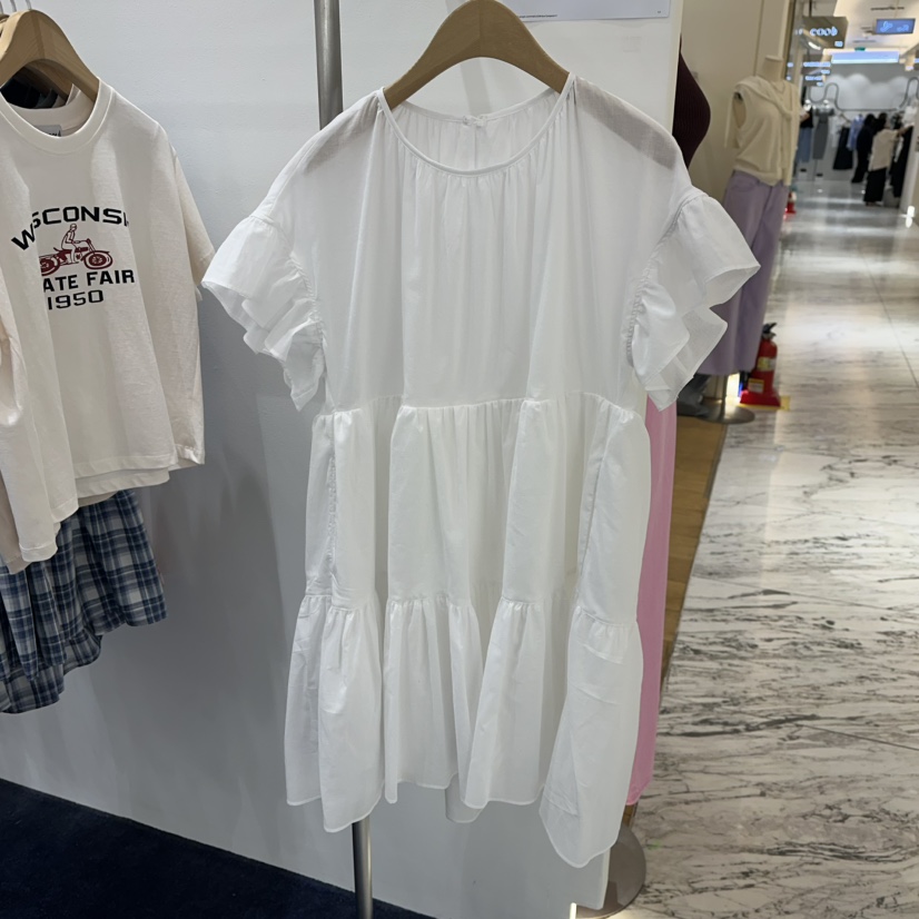 ALICE N GIA/PLAT東大門直郵女士新款推薦真品連衣裙荷葉邊Platseoul/ALICE N GIA連衣裙圖色2