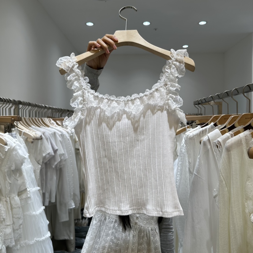 RE STYLE-Q東大門實拍女裝新品休閑職業時尚25春夏吊帶背心RE STYLE吊帶/背心