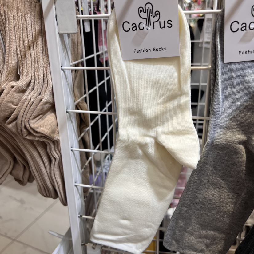 CACTUS-Q東大門直郵女裝新款25春夏推薦時尚真品人氣職業襪子CACTUS十雙起/可混搭襪子圖色2