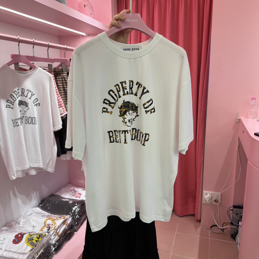 LOVE PINK韓國代購女裝新品職業25春夏熱賣人氣真品推薦T恤LOVE PINKT恤圖色3