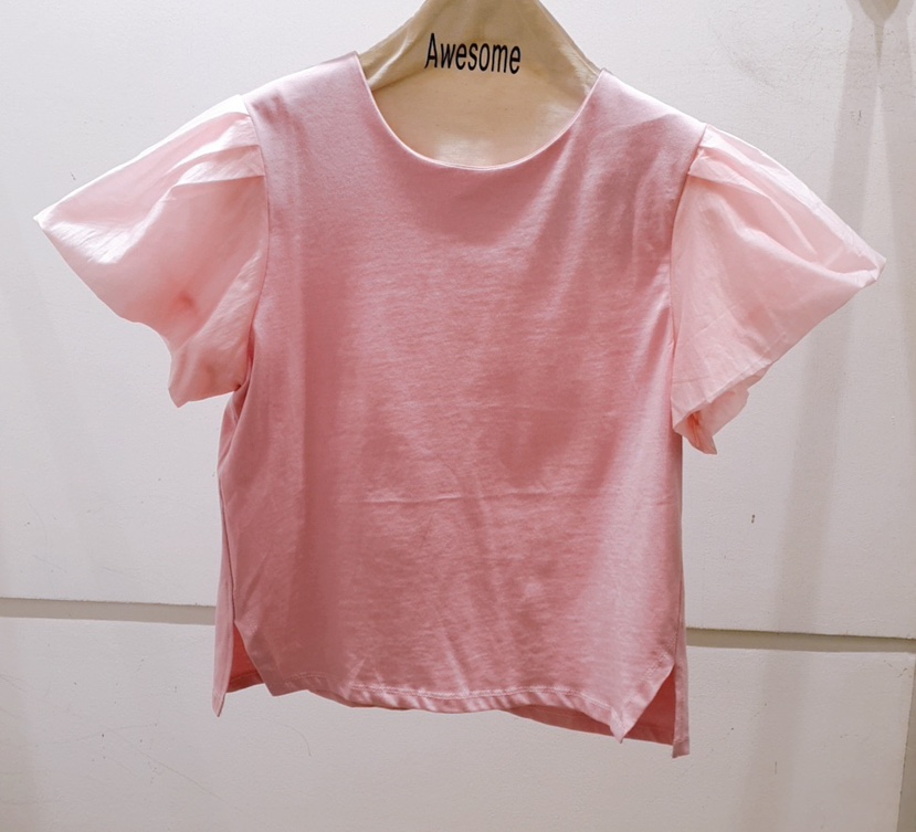 AWESOME-P韓國代購女裝新品25春夏推薦職業人氣熱賣真品T恤AWESOME-PT恤圖色2