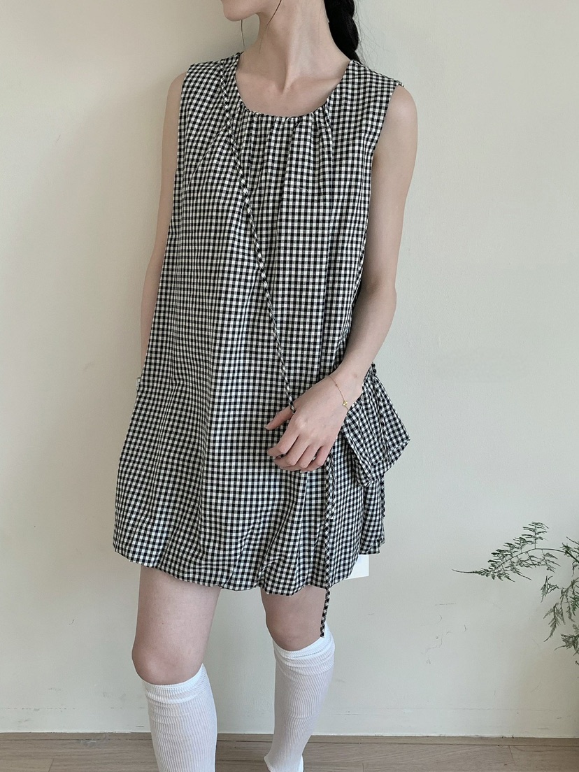 STRAWBERRY韓國代購女裝新款25春夏真品休閑職業人氣連衣裙STRAWBERRY連衣裙圖色3