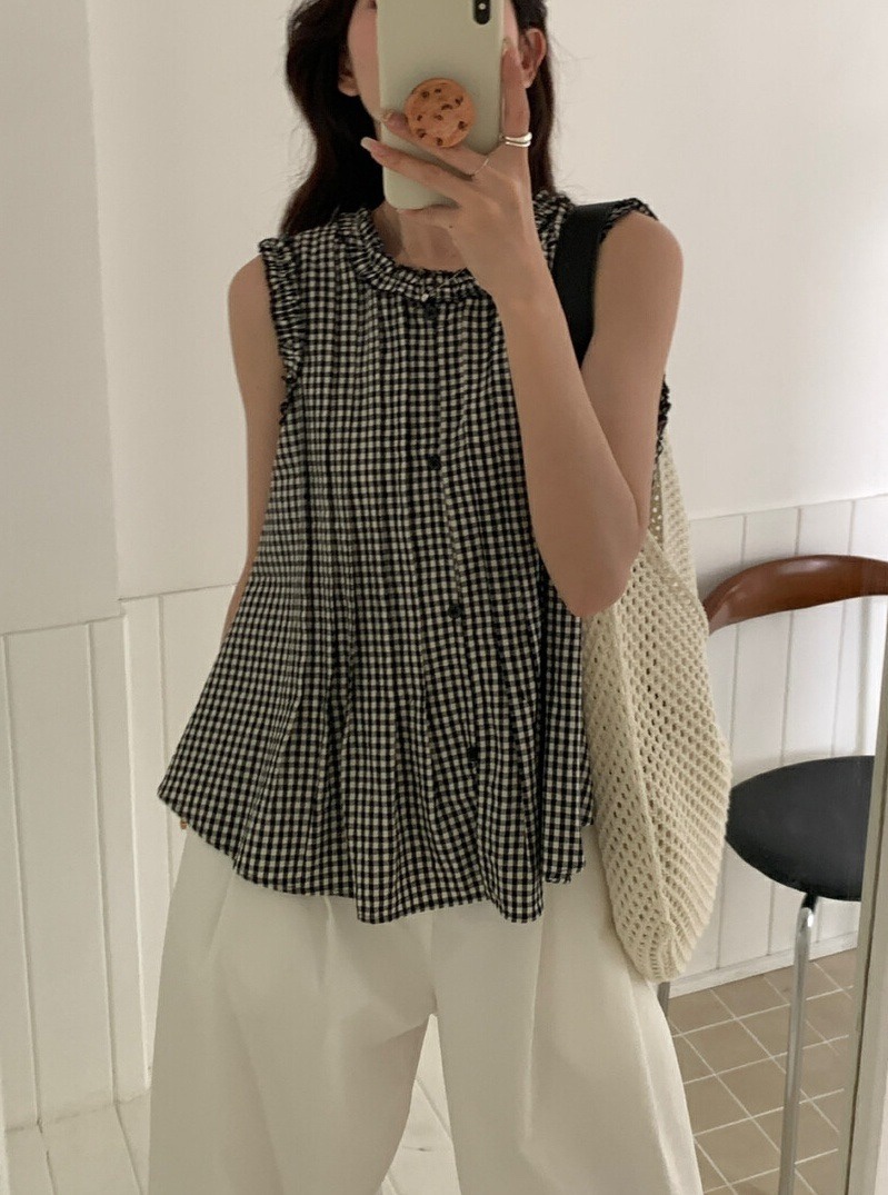 OLA東大門代購女士新款休閑推薦25春夏熱賣人氣時尚吊帶背心mellor/OLA吊帶/背心