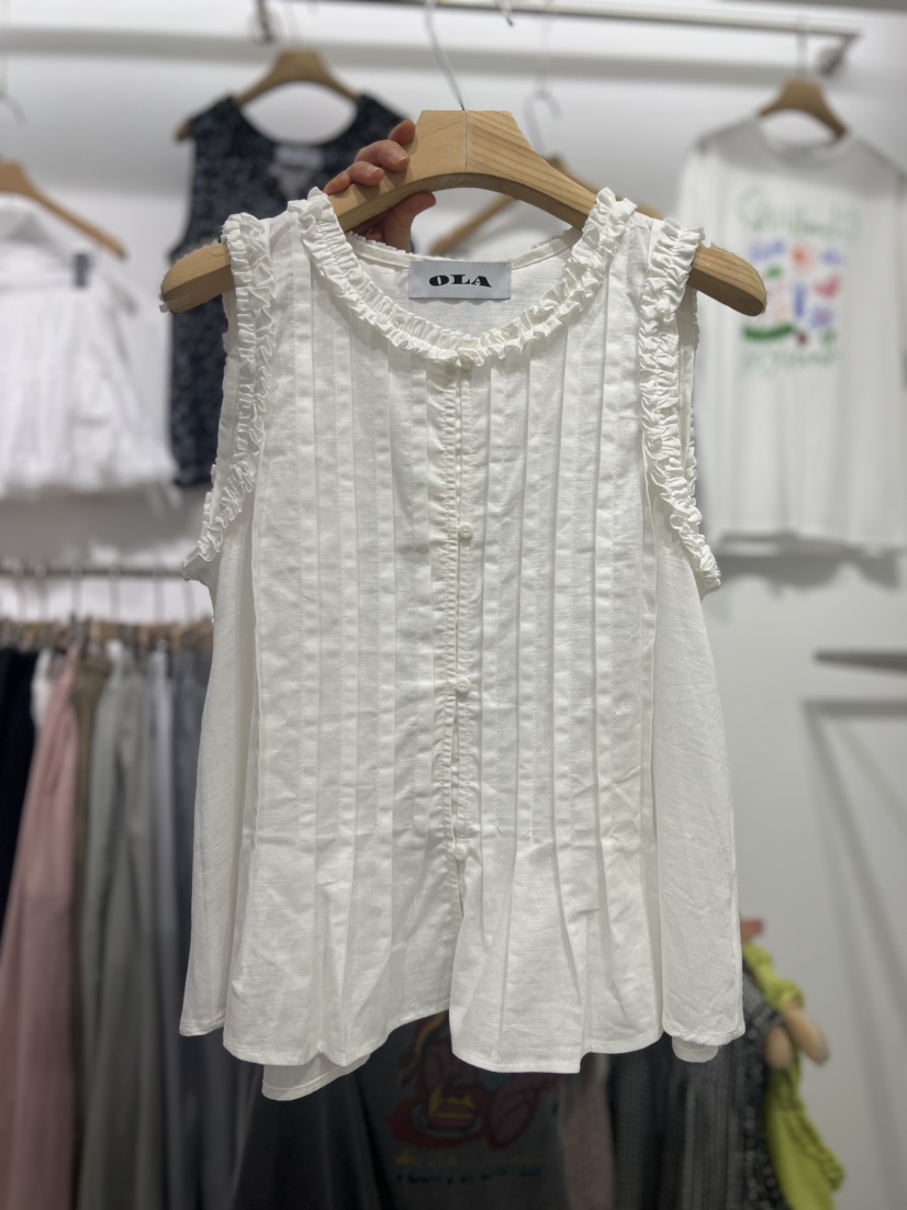 OLA東大門代購女士新款休閑推薦25春夏熱賣人氣時尚吊帶背心mellor/OLA吊帶/背心圖色1