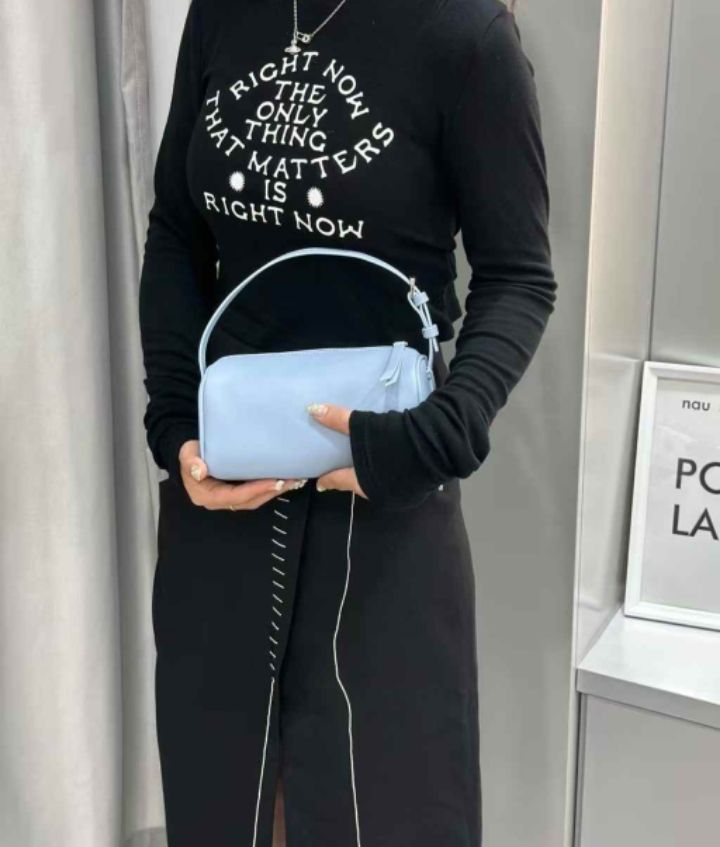 TROUVAILLE東大門直郵女裝新款休閑真品熱賣時尚手提包牛皮TROUVAILLE手提包圖色5