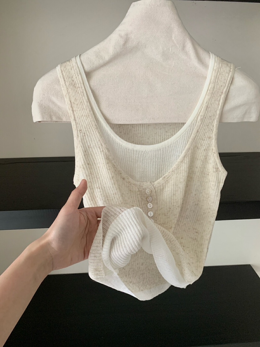 OLA東大門代購女裝新品休閑真品推薦職業時尚人氣25春夏吊帶背心mellor/OLA吊帶/背心