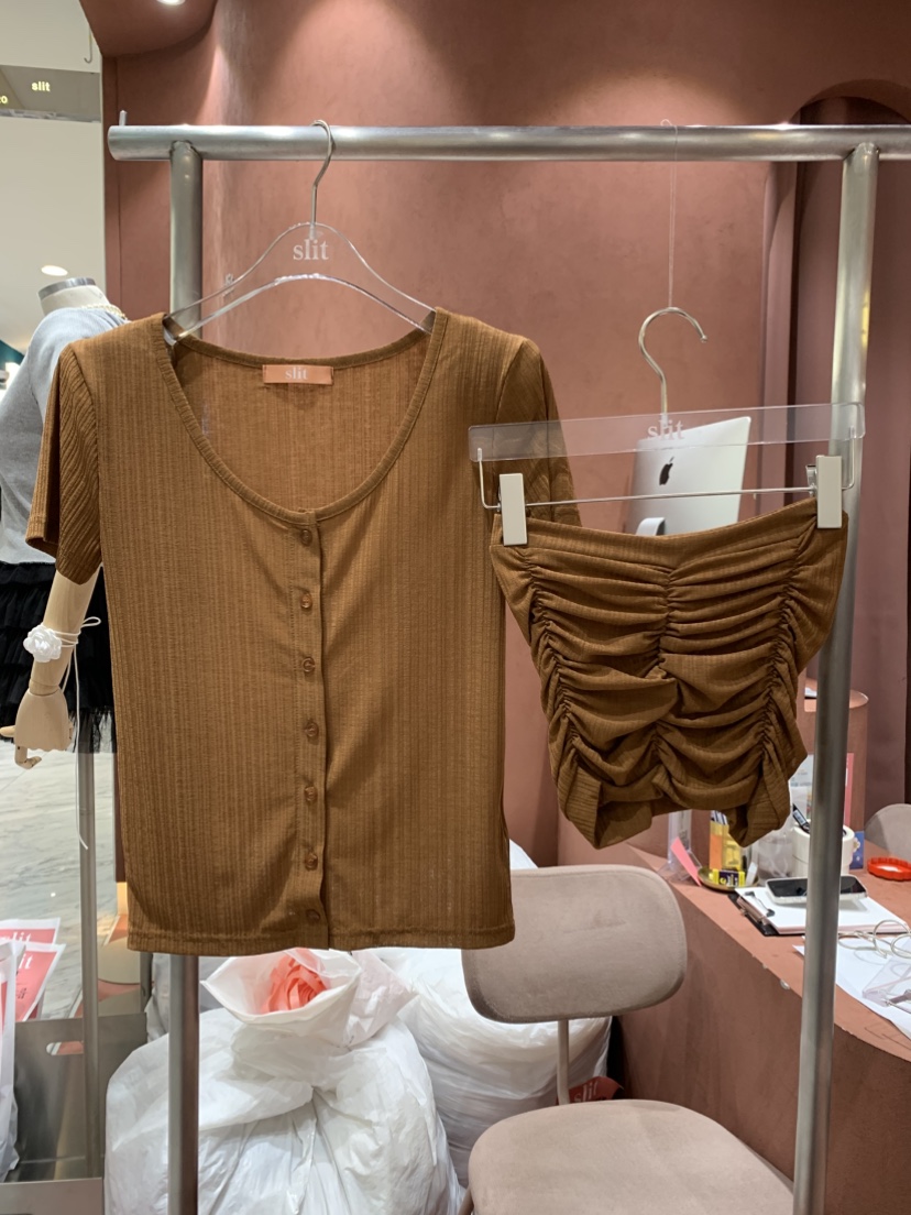 SLIT韓國代購女士新品25春夏人氣真品職業時尚熱賣休閑套裝SLIT套裝圖色3