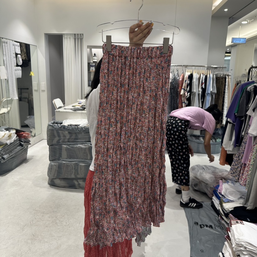 COMBO韓國直郵女士新款25春夏推薦人氣熱賣時尚職業休閑長裙COM_BO長裙