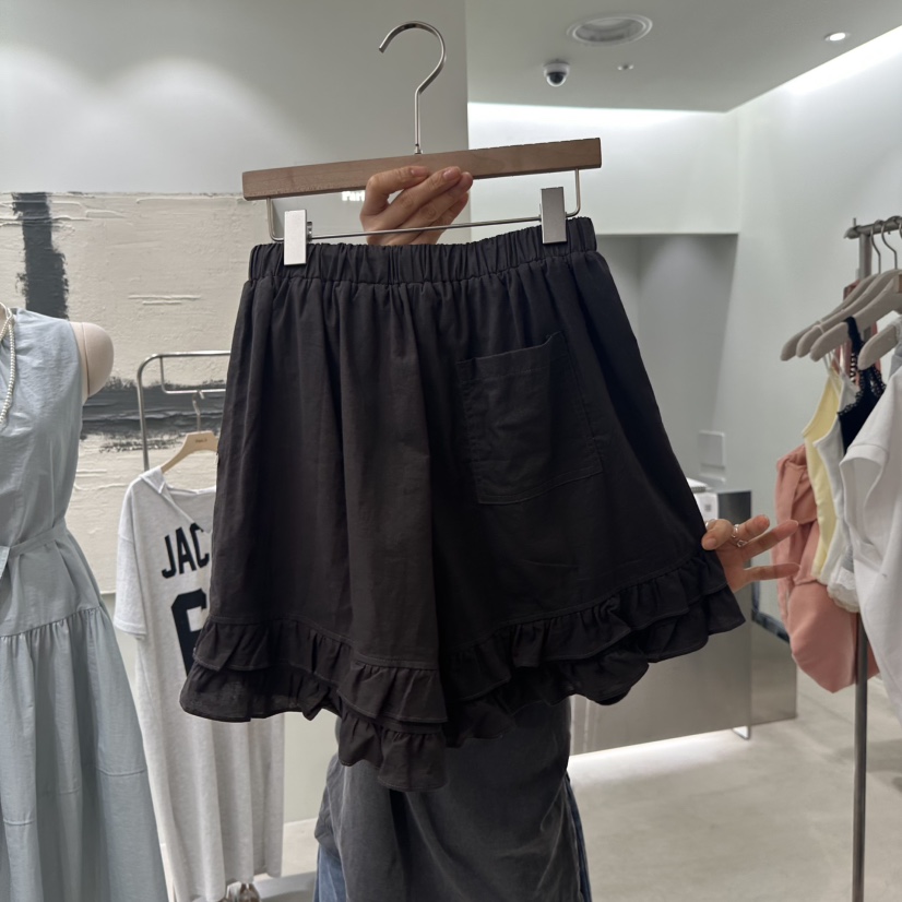 PART3韓國直郵女士新品休閑25春夏推薦熱賣真品時尚短褲荷葉邊Part.3短褲