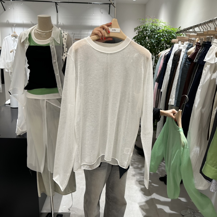 AYCE東大門代購女士新品職業真品25春夏熱賣人氣休閑針織衫101SHOWROOM/AYCE針織衫圖色1