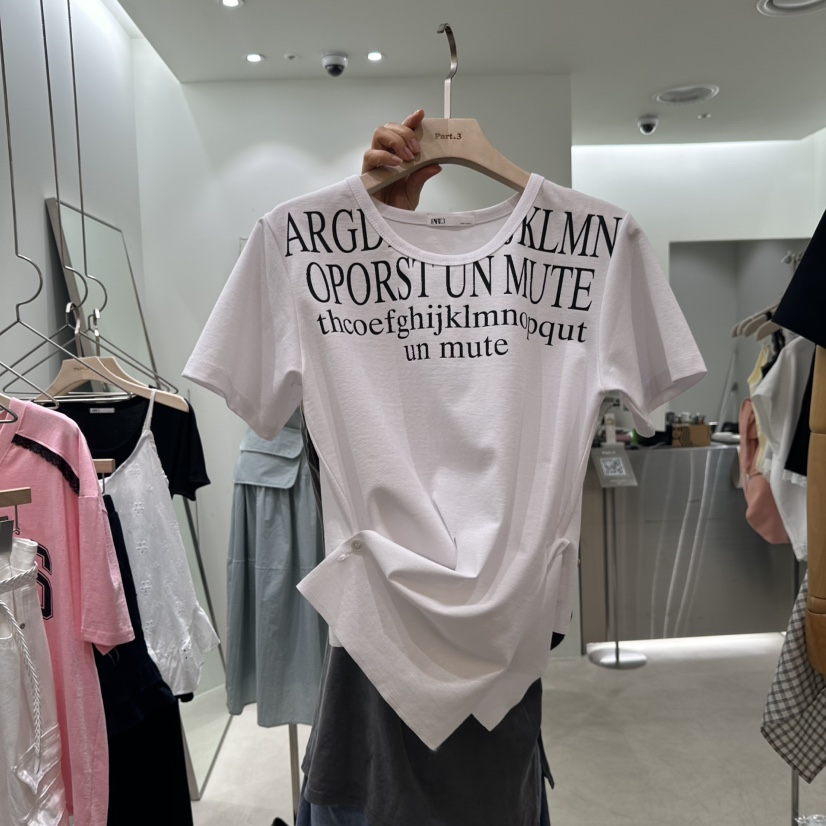 PART3韓國直郵女士新品25春夏推薦熱賣職業休閑真品時尚T恤Part.3T恤