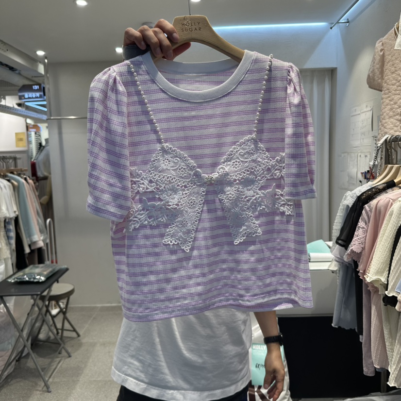 PIT A PAT東大門直郵女士新品人氣推薦熱賣時尚休閑職業T恤PIT A PATT恤圖色2