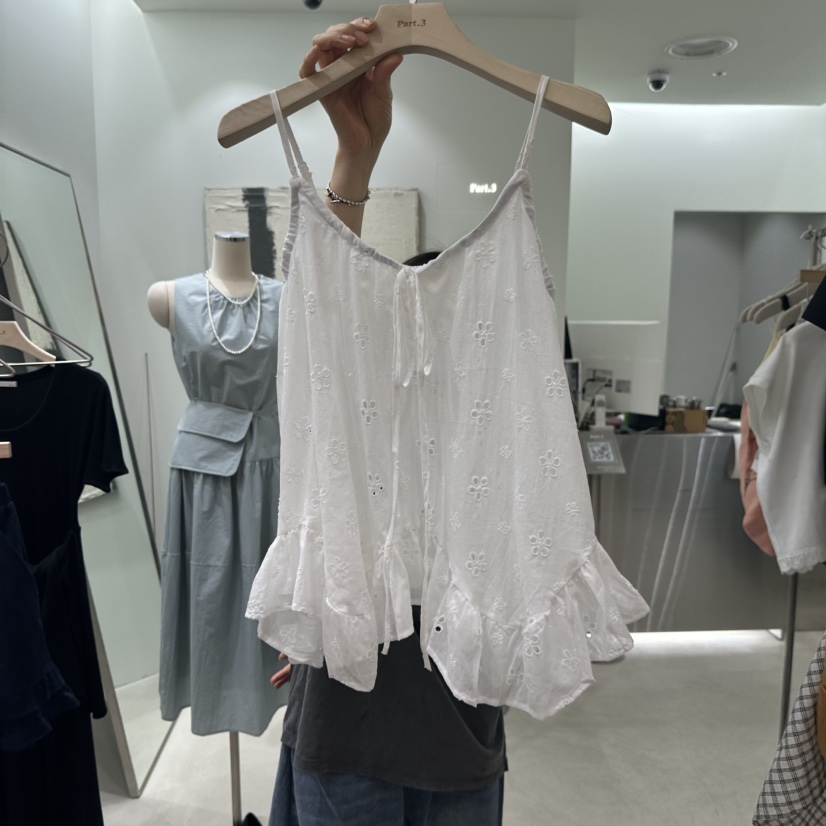 PART3韓國直郵女士新款熱賣時尚職業推薦25春夏休閑吊帶背心Part.3吊帶/背心圖色2