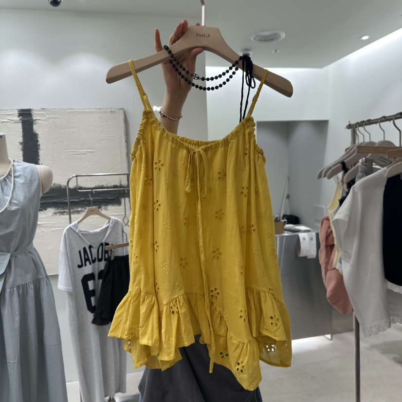 PART3韓國直郵女士新款熱賣時尚職業推薦25春夏休閑吊帶背心Part.3吊帶/背心圖色3