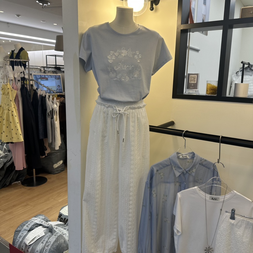 ARR東大門實拍女裝新品人氣真品時尚休閑25春夏職業推薦休閑褲ARR休閑褲