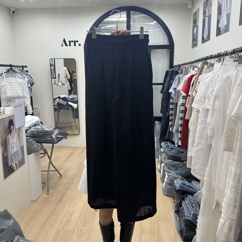 ARR東大門實拍女裝新品人氣真品時尚休閑25春夏職業推薦休閑褲ARR休閑褲