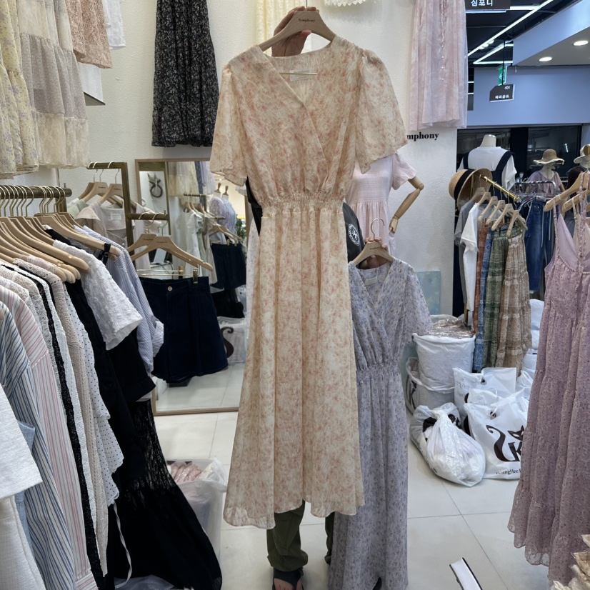 SYMPHONY東大門直郵女裝新品時尚職業休閑熱賣真品人氣連衣裙SYMPHONY連衣裙圖色2