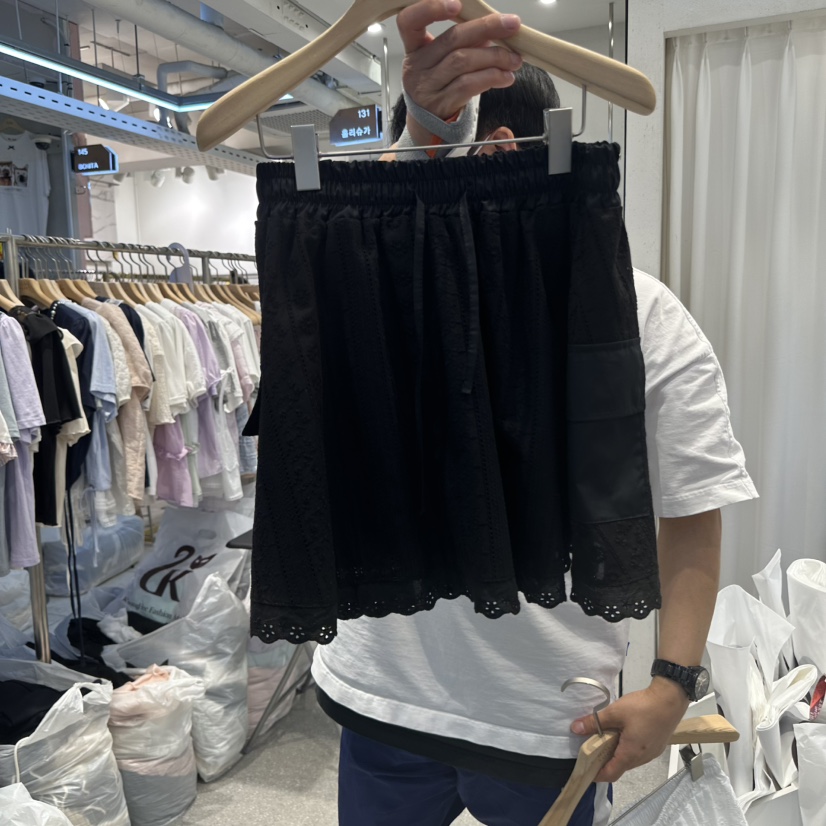 PIT A PAT韓國直郵女士新品休閑人氣真品25春夏職業時尚短褲PIT A PAT短褲圖色2
