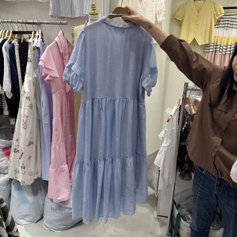 BIKINI東大門實拍女士新款熱賣休閑時尚真品推薦25春夏連衣裙BIKINI連衣裙