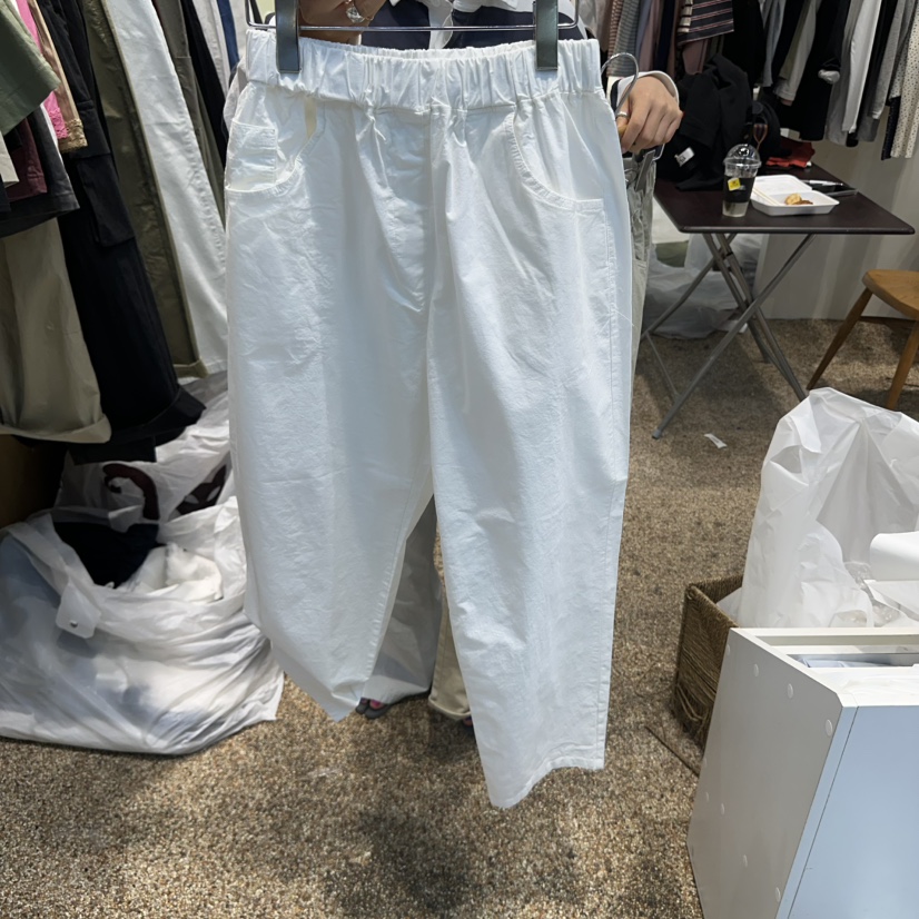 OTGEULY東大門代購女裝新品人氣熱賣時尚休閑真品25春夏休閑褲OTGEULY/衣架牌休閑褲圖色1