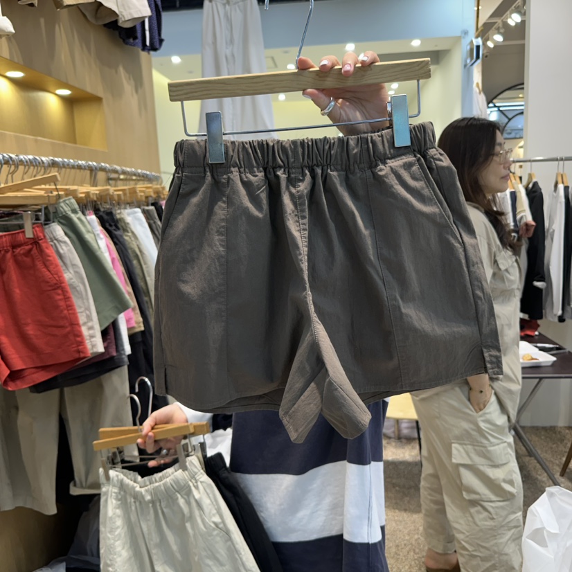 OTGEULY東大門代購女士新款推薦職業真品休閑25春夏時尚短褲OTGEULY/衣架牌短褲