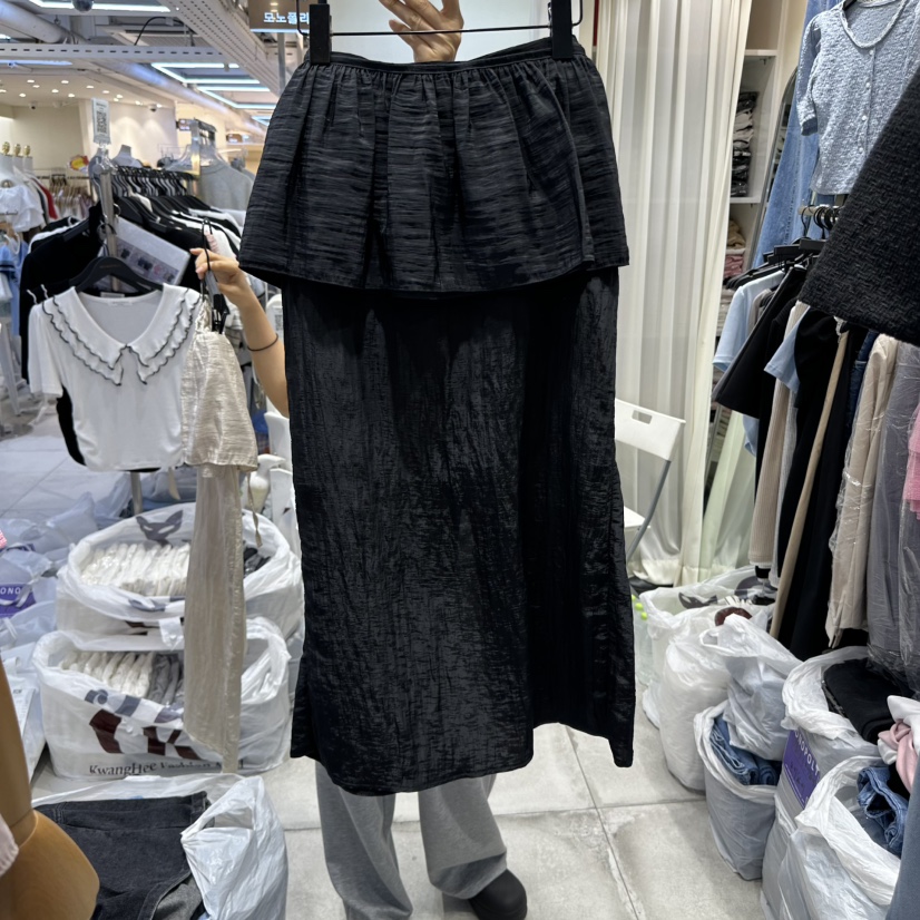 MONOPOLY韓國直郵女裝新款人氣熱賣25春夏職業時尚真品長裙KC MARKET長裙圖色3