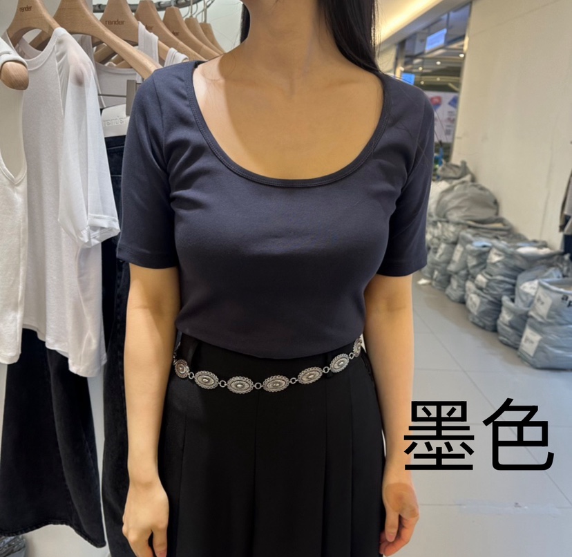RENDER韓國直郵女裝新款時尚職業熱賣真品休閑人氣25春夏T恤RENDERT恤圖色2