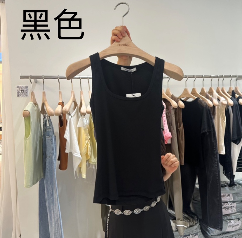 RENDER東大門代購女士新款熱賣人氣真品休閑職業推薦吊帶背心RENDER吊帶/背心圖色3