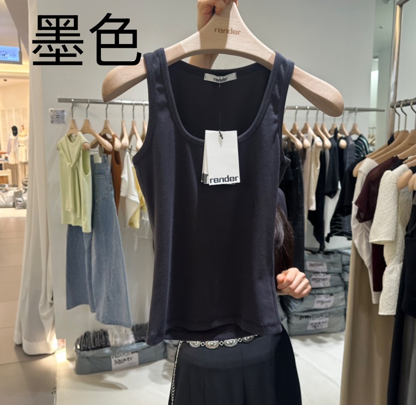 RENDER東大門代購女士新款熱賣人氣真品休閑職業推薦吊帶背心RENDER吊帶/背心圖色4