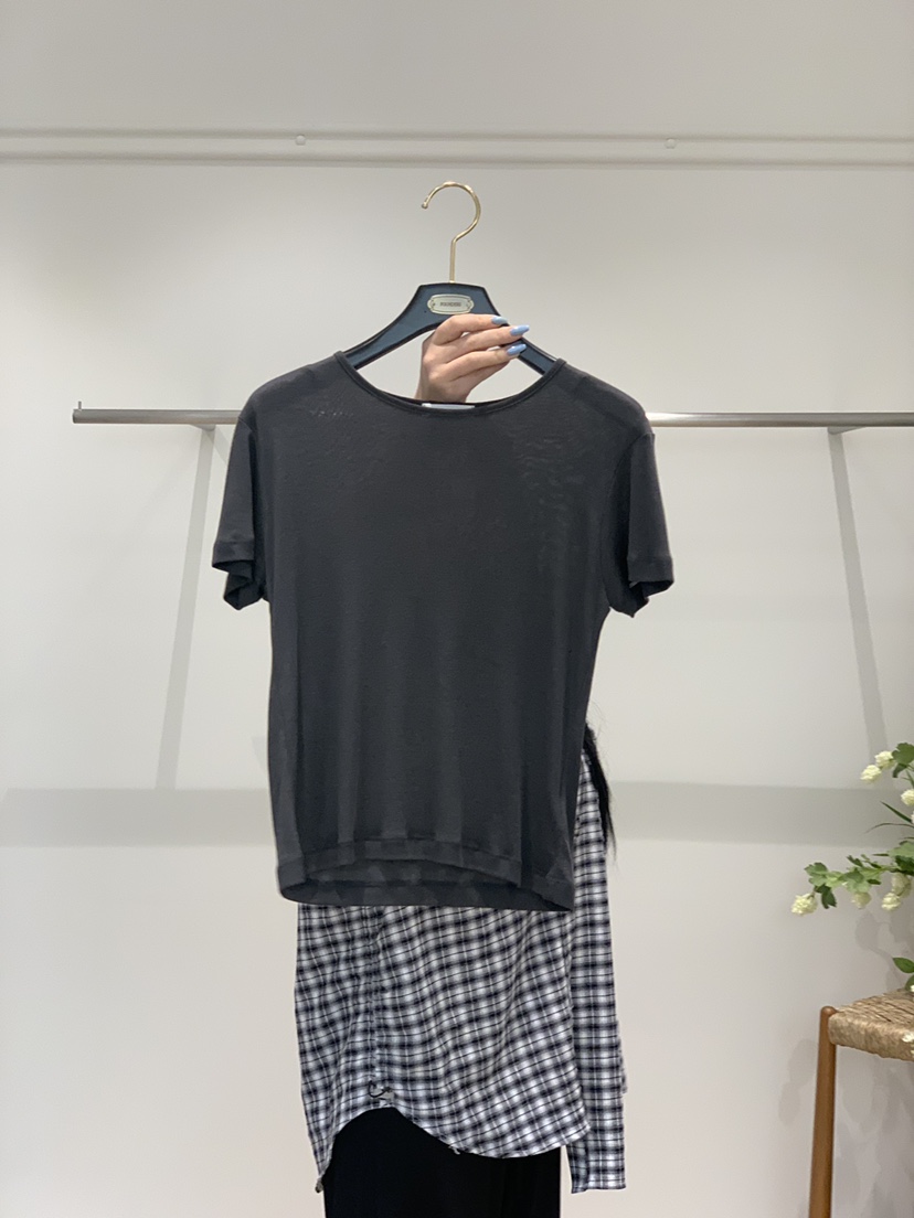 FOUNDERS韓國直郵女士新款職業時尚真品人氣推薦休閑25春夏T恤FOUNDERST恤圖色4
