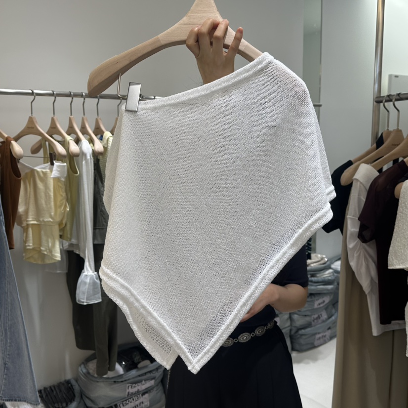 RENDER韓國代購女裝新品人氣推薦真品職業熱賣時尚針織衫斗篷RENDER針織衫圖色2
