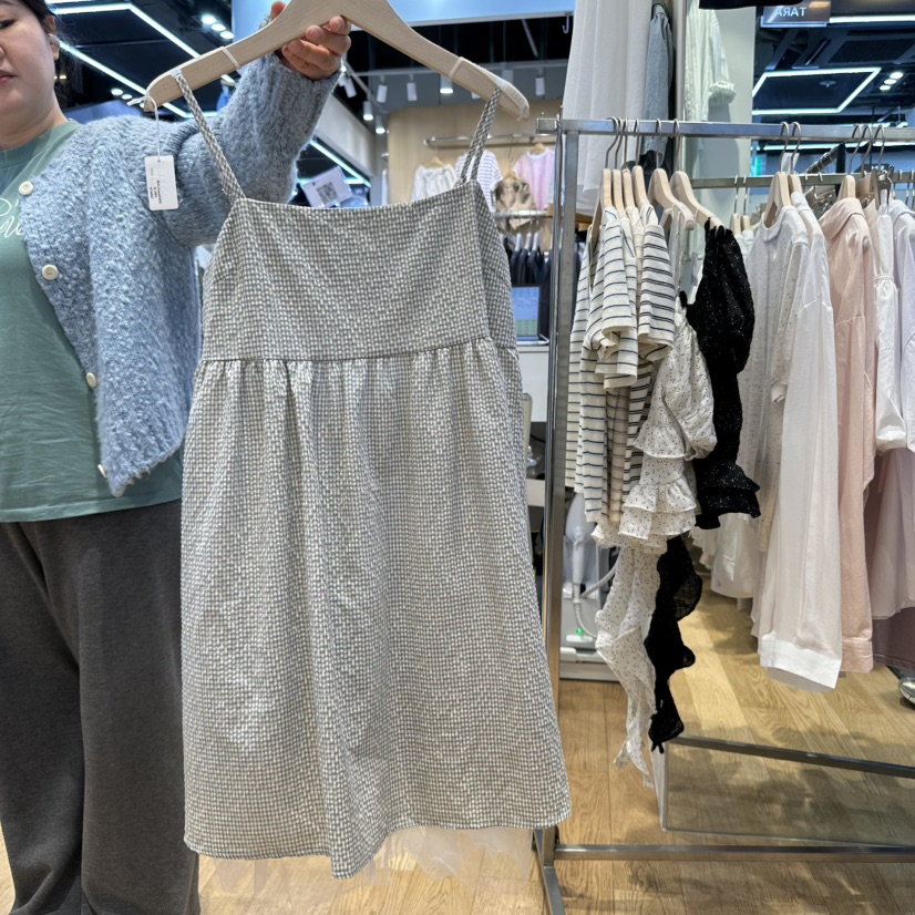 TARA韓國代購女裝新款推薦時尚人氣熱賣休閑真品25春夏連衣裙TARA連衣裙圖色1