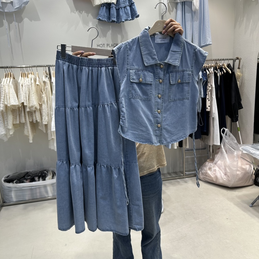 HOT PLACE東大門代購女士新款職業人氣真品套裝兩件套套裝HOT PLACE/DREAM GIRIS套裝